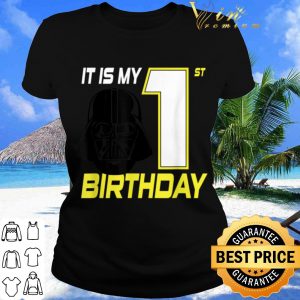Hot Star Wars Darth Vader 1st Birthday shirt 1