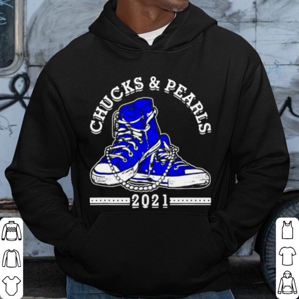 Pretty Biden Harris Chucks And Pearls 2021 shirt