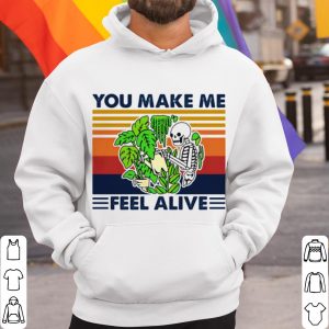 Original Gardening You Make Me Feel Alive Skull Vintage shirt 2