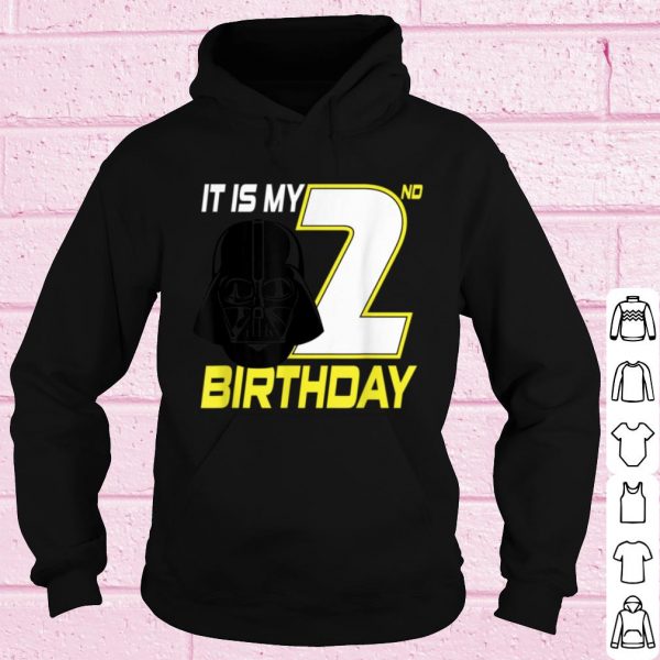 Pretty Star Wars Darth Vader 2nd Birthday shirt