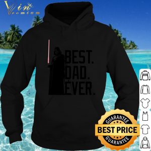 Hot Star Wars Darth Vader Best Dad Ever Lightsaber shirt 3