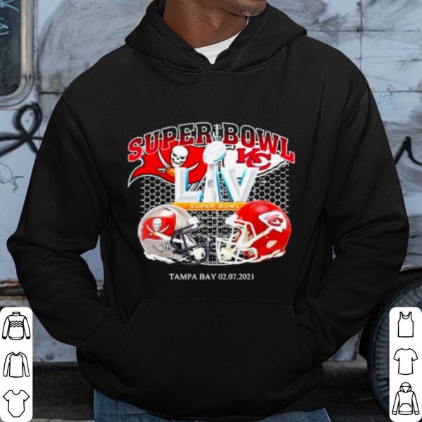 Pretty Super bowl kansas city chiefs and tampa bay buccaneers shirt