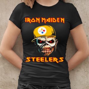 Top Iron Maiden Wear Hat Logo Steelers Football shirt 1 Top Iron Maiden Wear Hat Logo Steelers Football shirt 1
