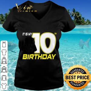 Cool Star Wars Darth Vader 10th Birthday shirt 2