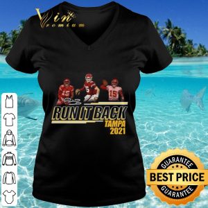 Funny Run it back Tampa Bay Buccaneers 2021 Signature shirt 2