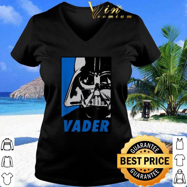 Hot Star Wars Darth Vader Blue Tonal Propaganda shirt