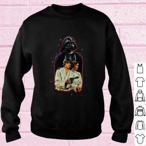 Top Star Wars Classic Luke Leia Darth Vader Illustration shirt 2