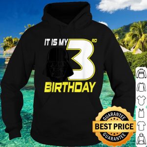 Cool Star Wars Darth Vader 3rd Birthday shirt 3
