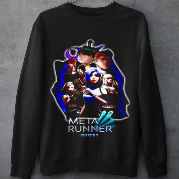 Top Glitch Productions Meta Runner Season shirt