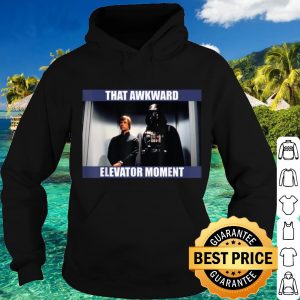 Premium Star Wars Darth Vader & Luke That Awkward Elevator Moment shirt 3