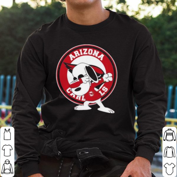Awesome Snoopy Dabbing Arizona Cardinals 2021 shirt