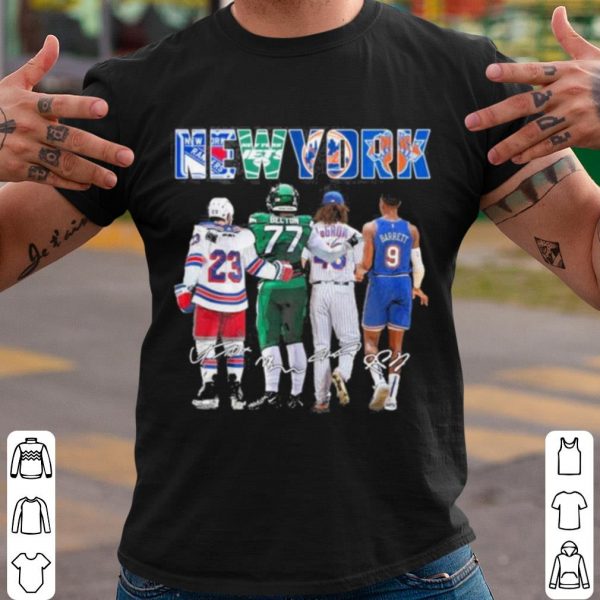 Premium Adam Fox Belton Lance Johnson And Barrett New York Signatures shirt
