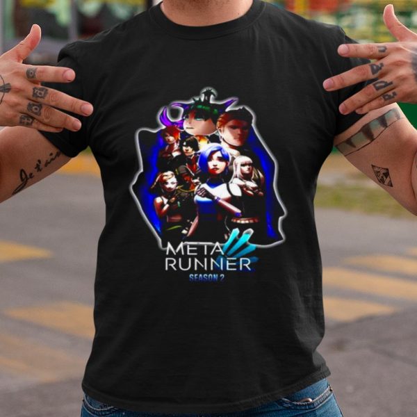 Top Glitch Productions Meta Runner Season shirt