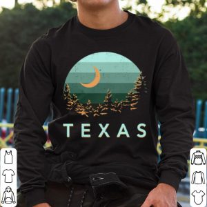Original Texas Souvenir Forest Evergreen Night Sky Nature shirt 1