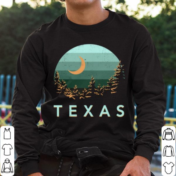 Original Texas Souvenir Forest Evergreen Night Sky Nature shirt