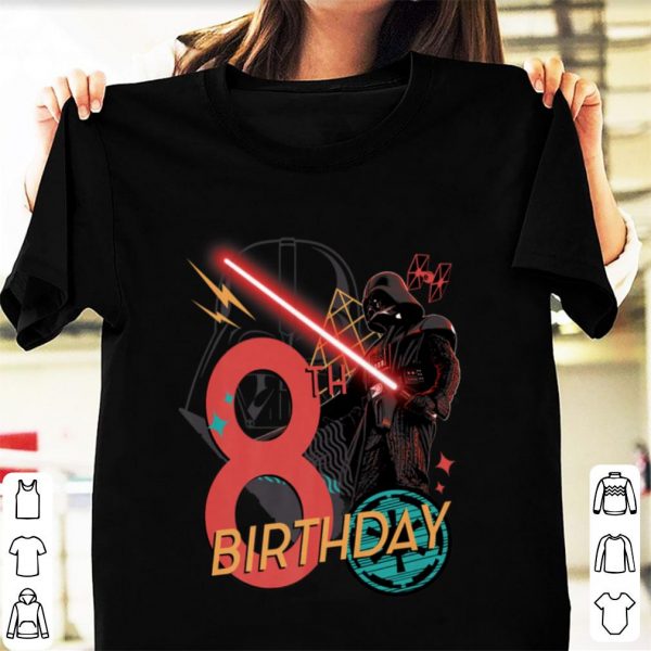 Official Star Wars Darth Vader 8th Birthday Abstract shirt