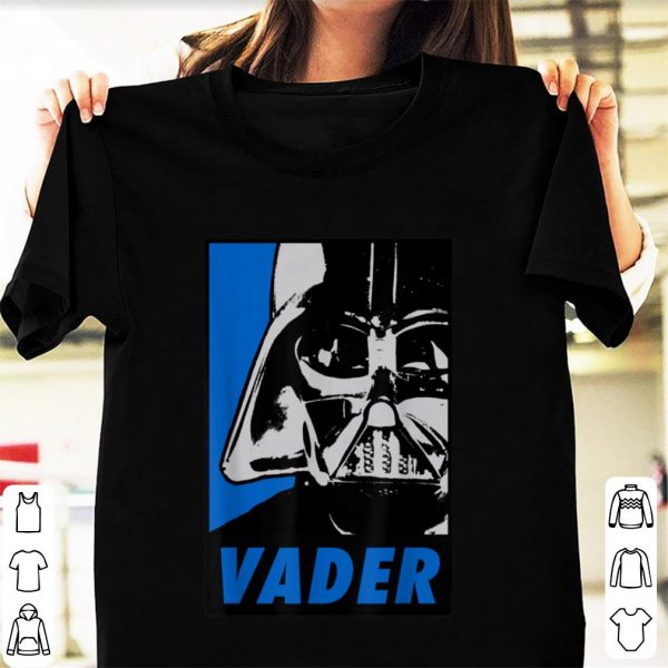 Hot Star Wars Darth Vader Blue Tonal Propaganda shirt