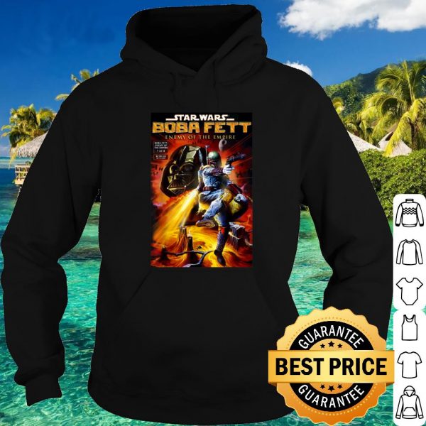 Cool Star Wars Darth Vader Boba Fett Enemy Of The Empire shirt