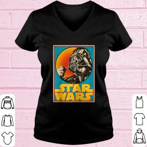 Top Star Wars Darth Vader Comic Card Raglan Baseball shirt 1