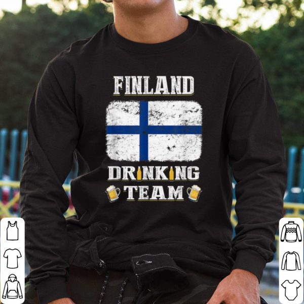 Original Finland Drinking Team Beer shirt