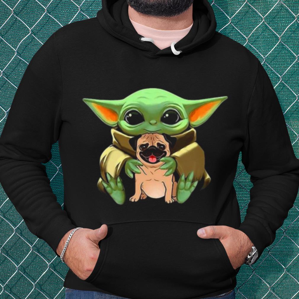 Top Baby Yoda Hug Pug Dog shirt 9505e055 top baby yoda hug pug dog shirt 4 - Top Baby Yoda Hug Pug Dog shirt