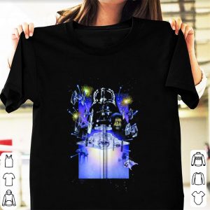 Awesome Star Wars Darth Vader Explosion Portrait shirt