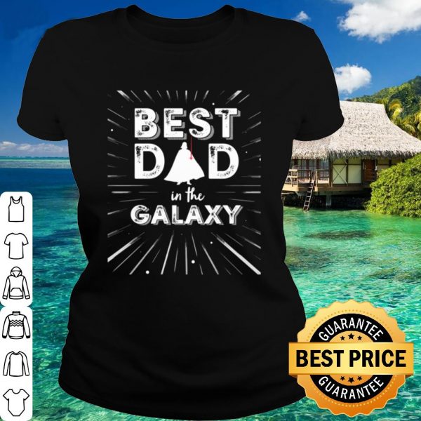 Premium Star Wars Darth Vader Best Dad Galaxy Father's Day shirt