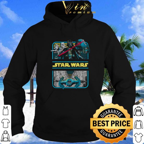 Awesome Star Wars Darth Vader & Crew Double Framed shirt
