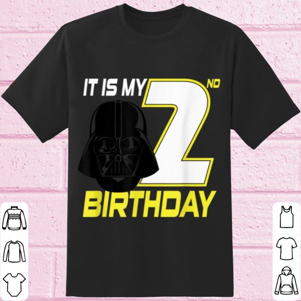 Pretty Star Wars Darth Vader 2nd Birthday shirt