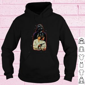 Top Star Wars Classic Luke Leia Darth Vader Illustration shirt 3