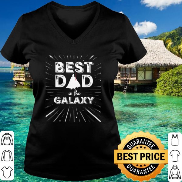 Premium Star Wars Darth Vader Best Dad Galaxy Father's Day shirt