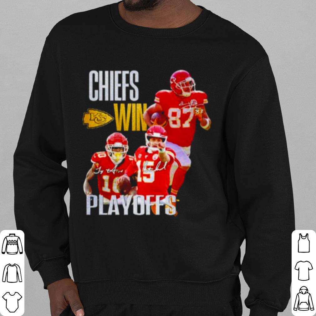 b62675d8 pretty kansas city chiefs win playoffs signatures shirt 4 - Pretty Kansas City Chiefs Win Playoffs Signatures shirt