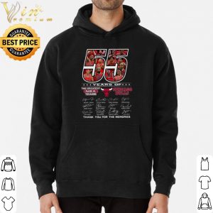 Awesome 55 Years Of The Greatest NBA Teams Chicago Bulls Member Signatures shirt 2