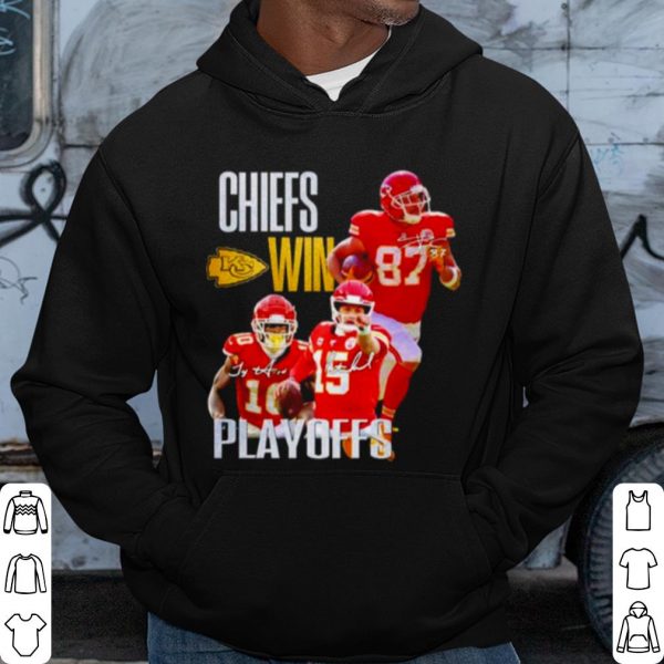 Pretty Kansas City Chiefs Win Playoffs Signatures shirt