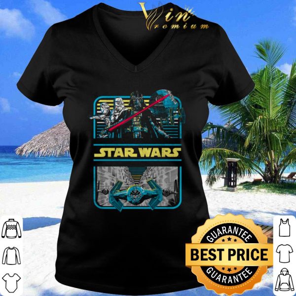 Awesome Star Wars Darth Vader & Crew Double Framed shirt