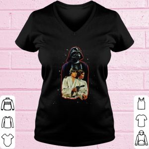 Top Star Wars Classic Luke Leia Darth Vader Illustration shirt 1