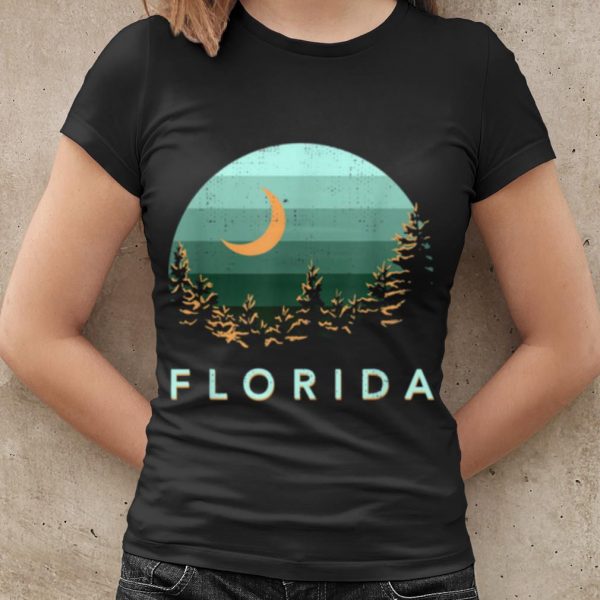 Top Florida Souvenir Forest Evergreen Night Sky Nature shirt