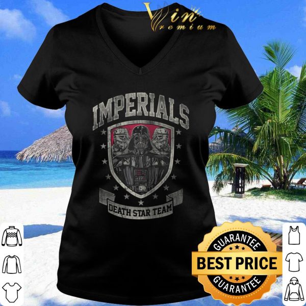 Pretty Star Wars Darth Vader And Stormtroopers Imperials Team Logo Raglan Baseball shirt