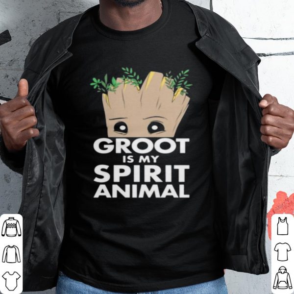 Pretty Baby Groot Is My Spirit Animal shirt