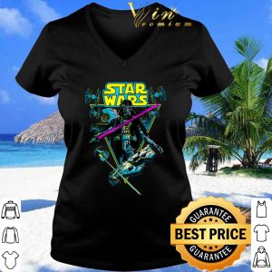 Awesome Star Wars Darth Vader Battle Vintage Retro shirt 2