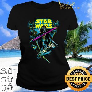 Awesome Star Wars Darth Vader Battle Vintage Retro shirt