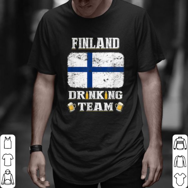 Original Finland Drinking Team Beer shirt