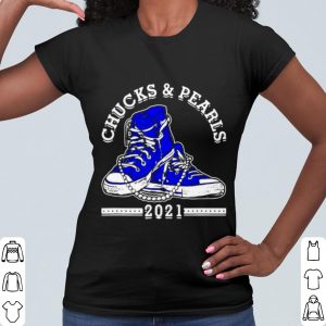 Pretty Biden Harris Chucks And Pearls 2021 shirt 1