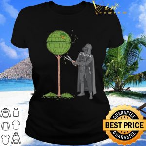 Official Star Wars Darth Vader Death Star Topiary shirt 1