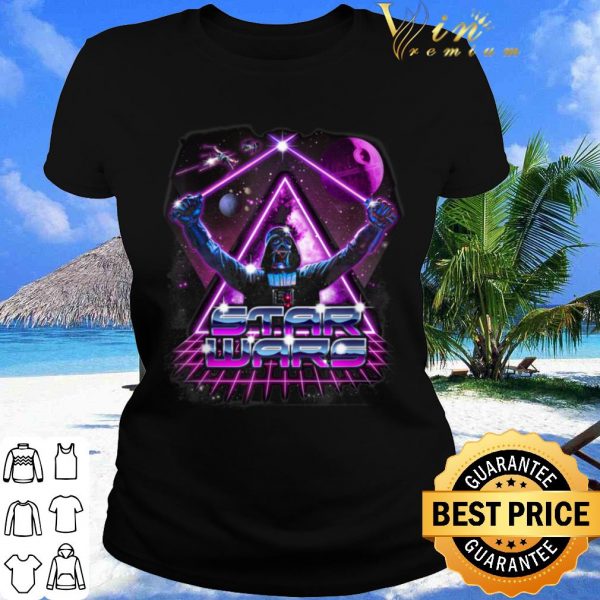 Pretty Star Wars Darth Vader Dual Saber 80's Retro Graphic shirt