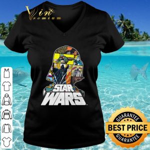 Star Wars Darth Vader Comic Fill Silhouette shirt 2