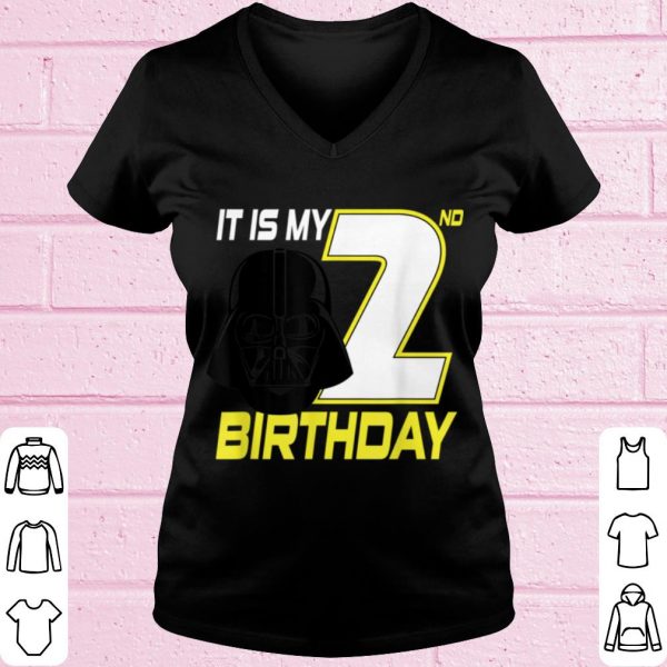 Pretty Star Wars Darth Vader 2nd Birthday shirt