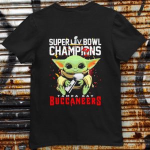Awesome Baby Yoda Super LIV Bowl Champions Tampa Bay Buccaneers shirt