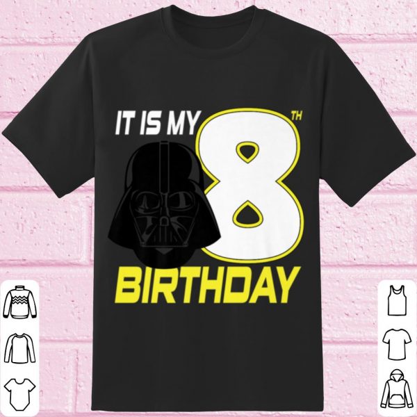 Best Star Wars Darth Vader 8th Birthday shirt