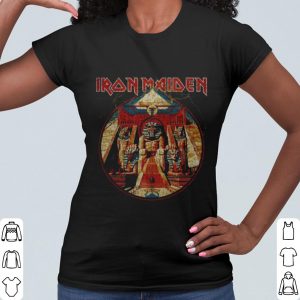 Pretty Iron Maiden Powerslave Lightning Circle shirt 1 Pretty Iron Maiden Powerslave Lightning Circle shirt 1